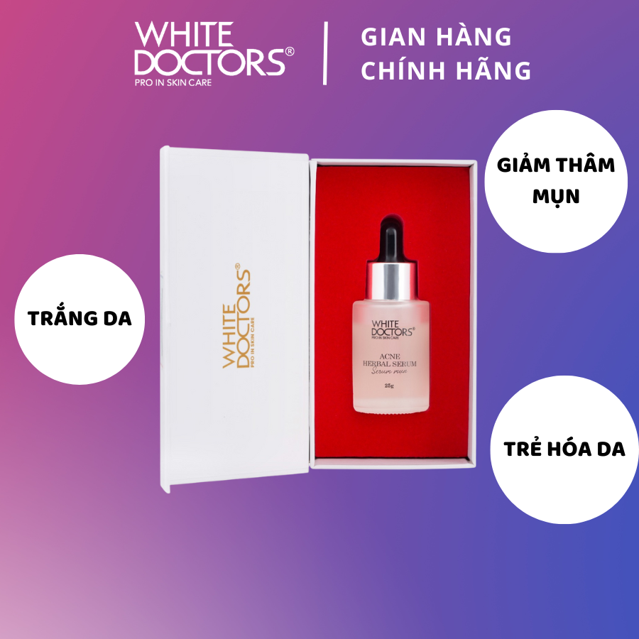Serum mụn White Doctors Acne Herbal Serum 25g