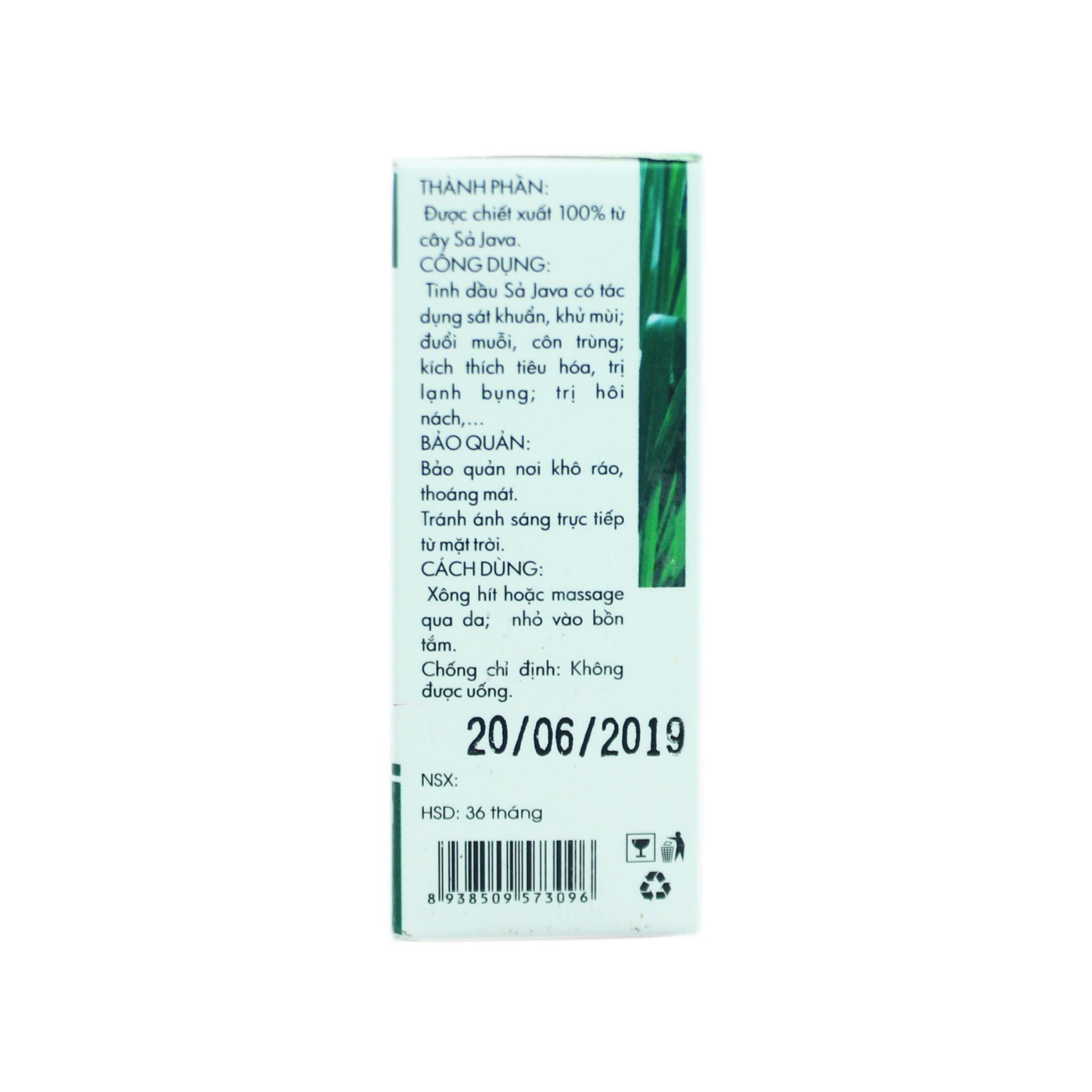 Tinh dầu Sả Kim Vui 10ml