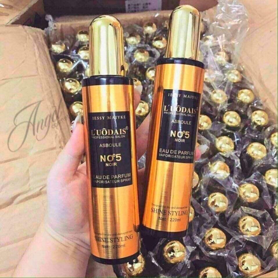 Xịt dưỡng tóc hương nước hoa Liyang No5
