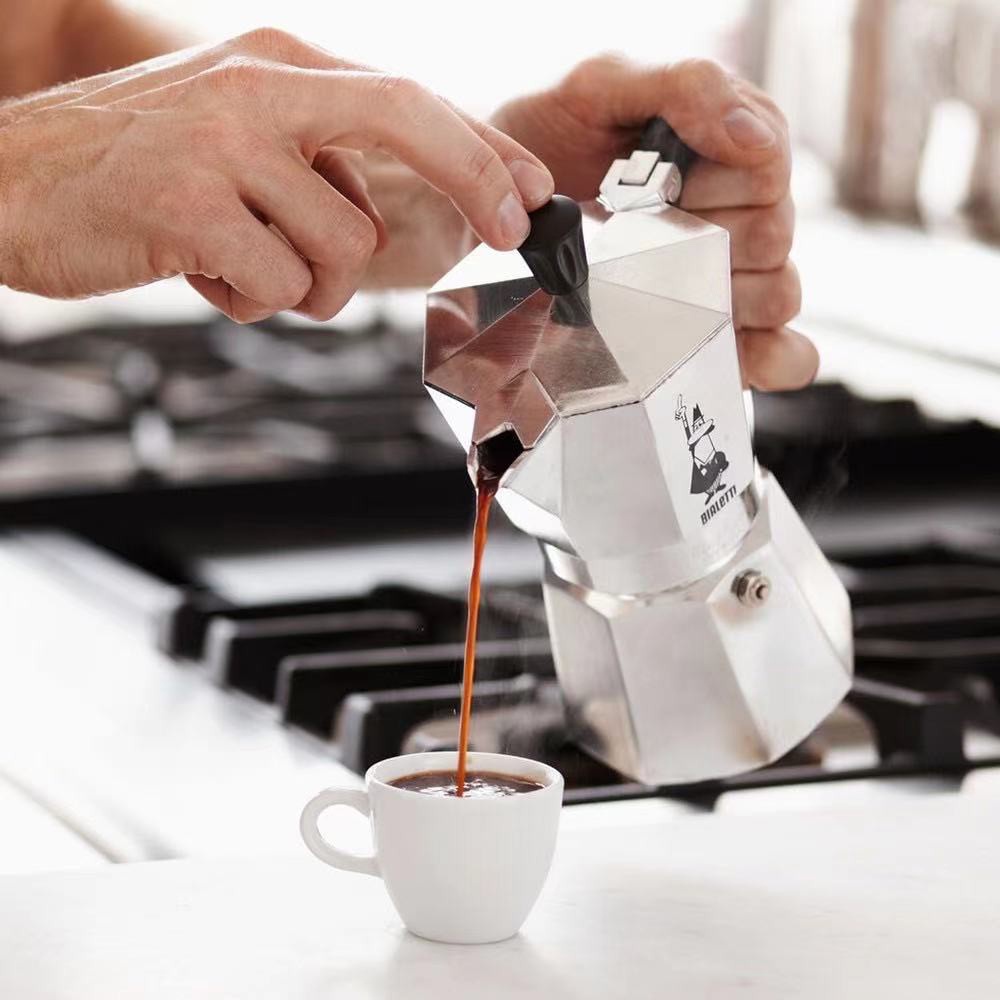 Ấm Moka Bialetti Express - ấm pha cà phê nhập khẩu Italia(3,4,6 Cup)