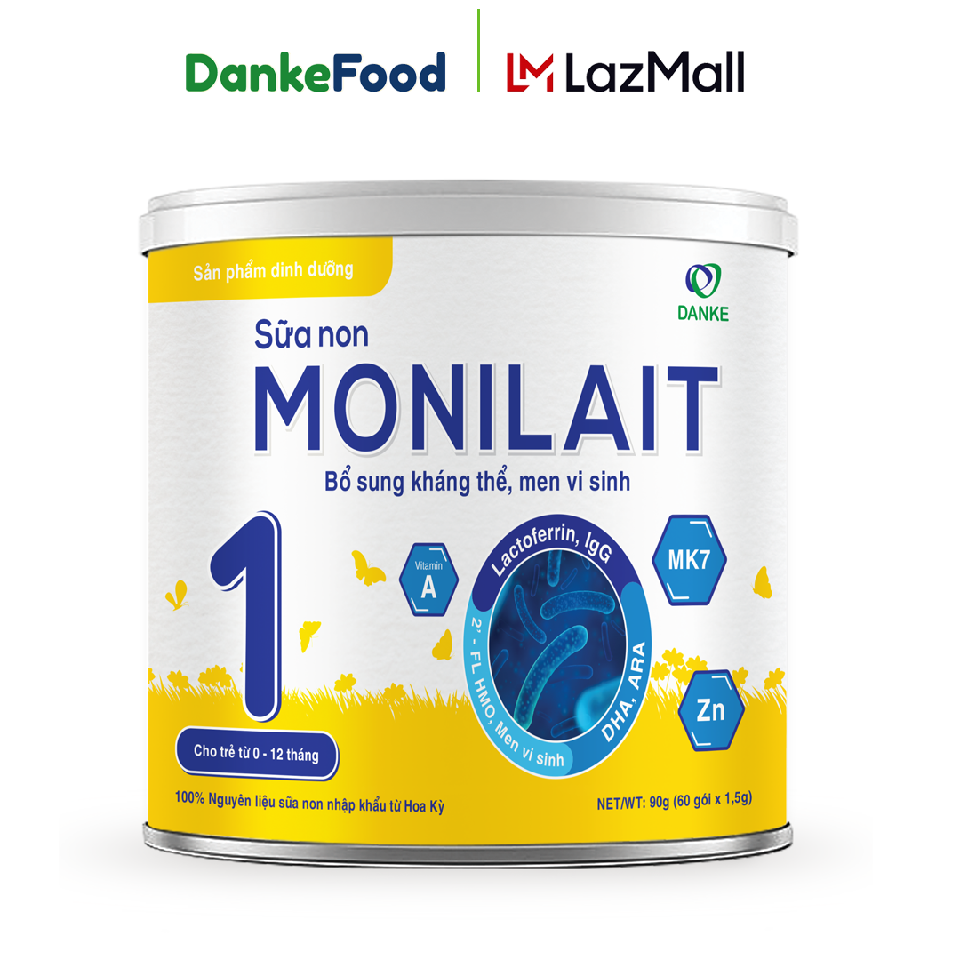 Sữa non Monilait số 1 - Tăng cường miễn dịch, tiêu hoá cho bé