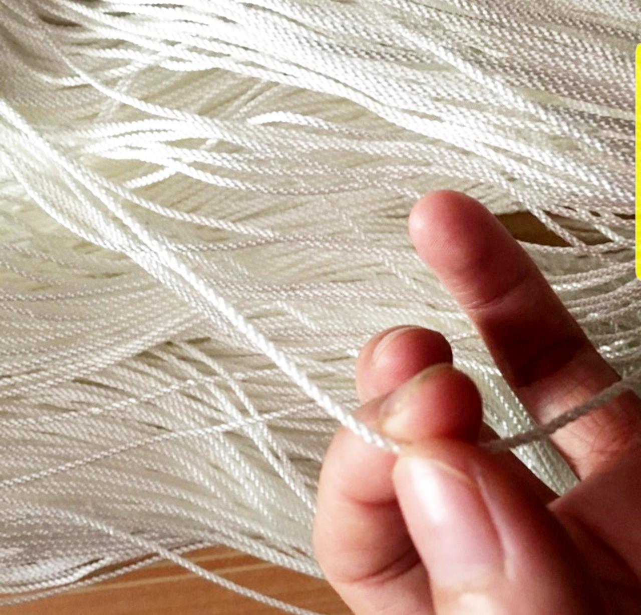 1kg dây dù 3mm loại tốt dùng làm dây thả diều, đan lưới.