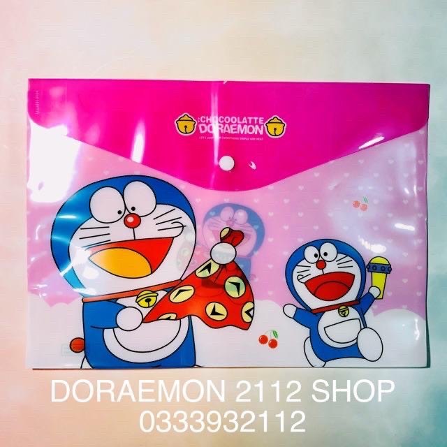 Bìa hồ sơ doraemon