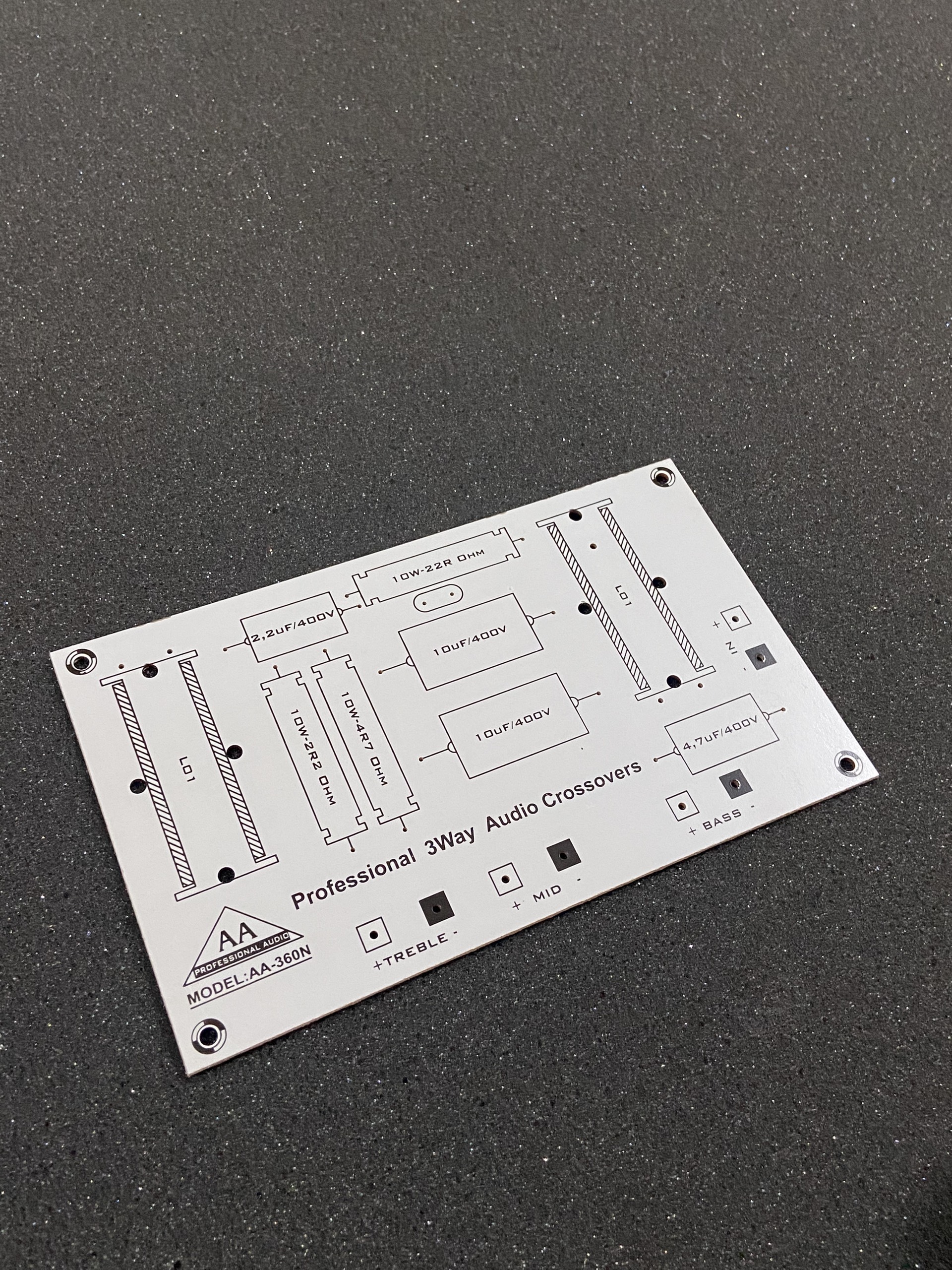 Bo mạch in pcb phân tần loa 3 đường tiếng ( 1 cái)
