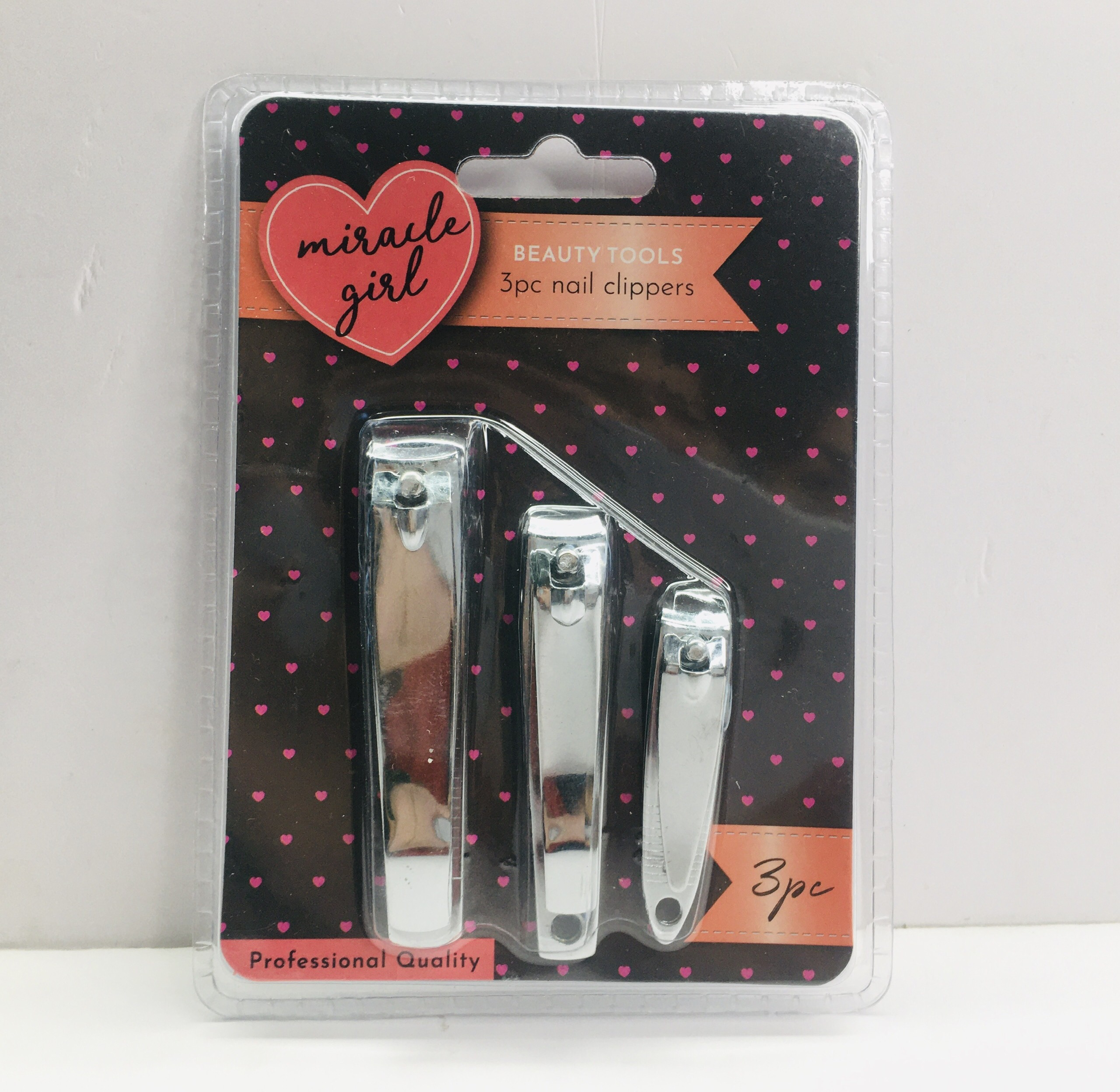 Bộ cắt móng 3 món Beauty Tools 3pc nail clippers [Hàng Mỹ]