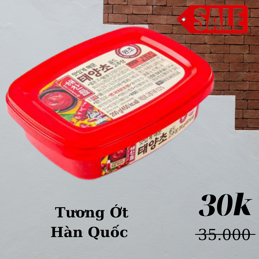 TƯƠNG ỚT GOCHUJANG HÀN QUỐC HỘP 200G