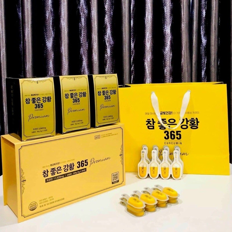 TINH CHẤT NGHÊ NANO 365 CURCUMIN PREMIUM HÀN QUỐC