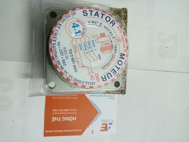 Stator quạt điện 44 dây đồng Hữu Thành