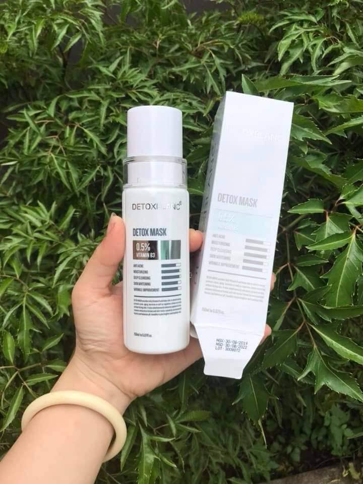MẶT NẠ SỦI BỌT THẢI ĐỘC DETOX BLANC 01 (MẪU MỚI NHẤT)