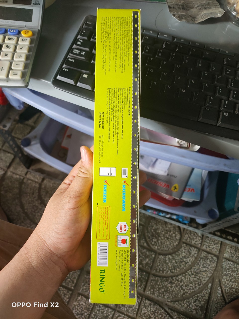 [HCM]Màng bọc thực phẩm RinGo khổ 30cm ST50