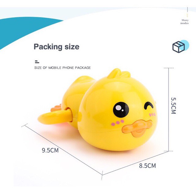 [HCM]Đồ chơi nhà tắm - Vịt bơi đáng yêu