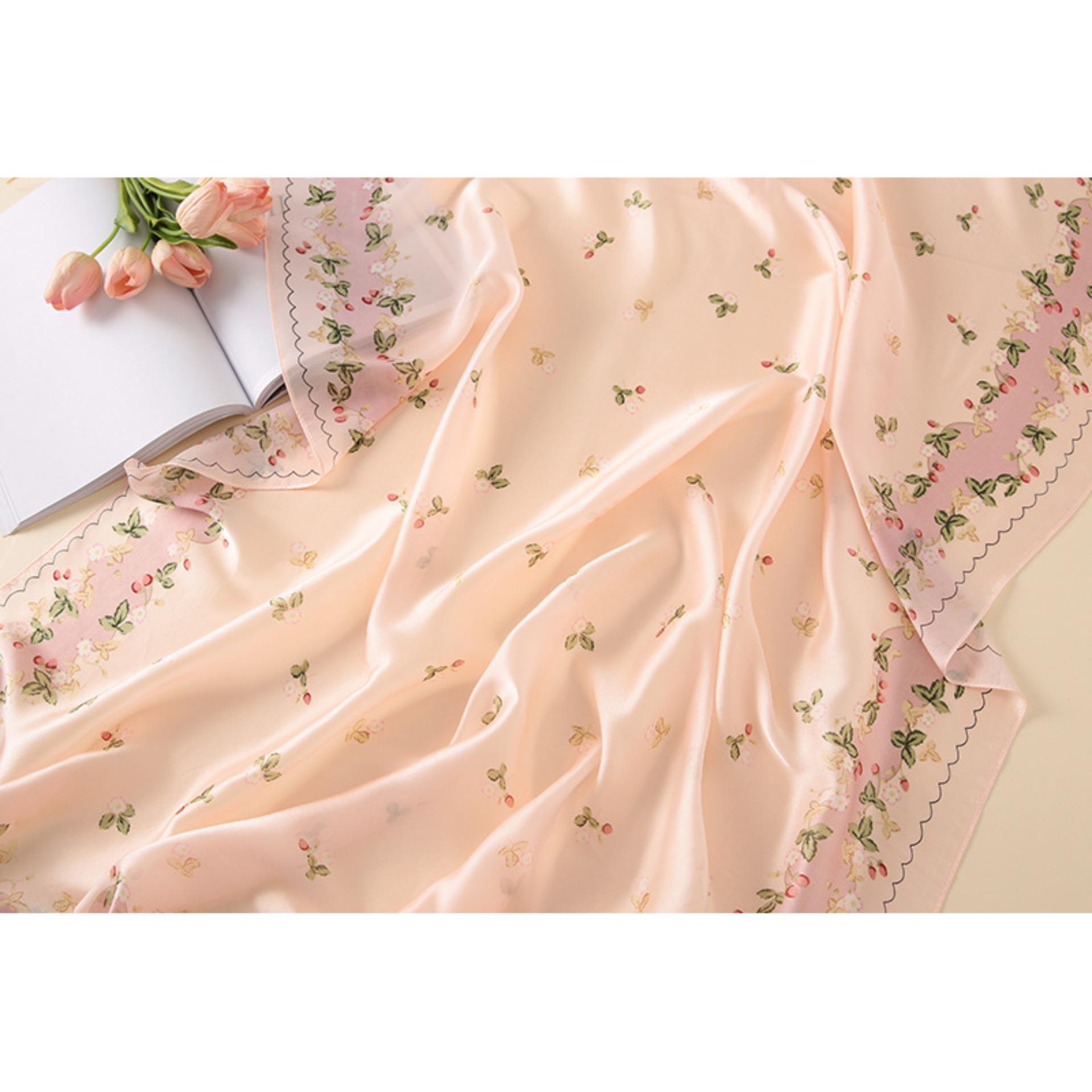 Khăn choàng lụa thời trang cao cấp DS109 - Size 90cm X 180cm