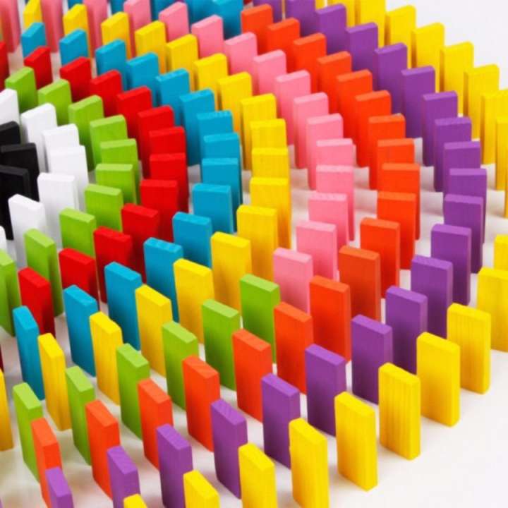 Bộ 360 quân domino bằng gỗ (đồ chơi)