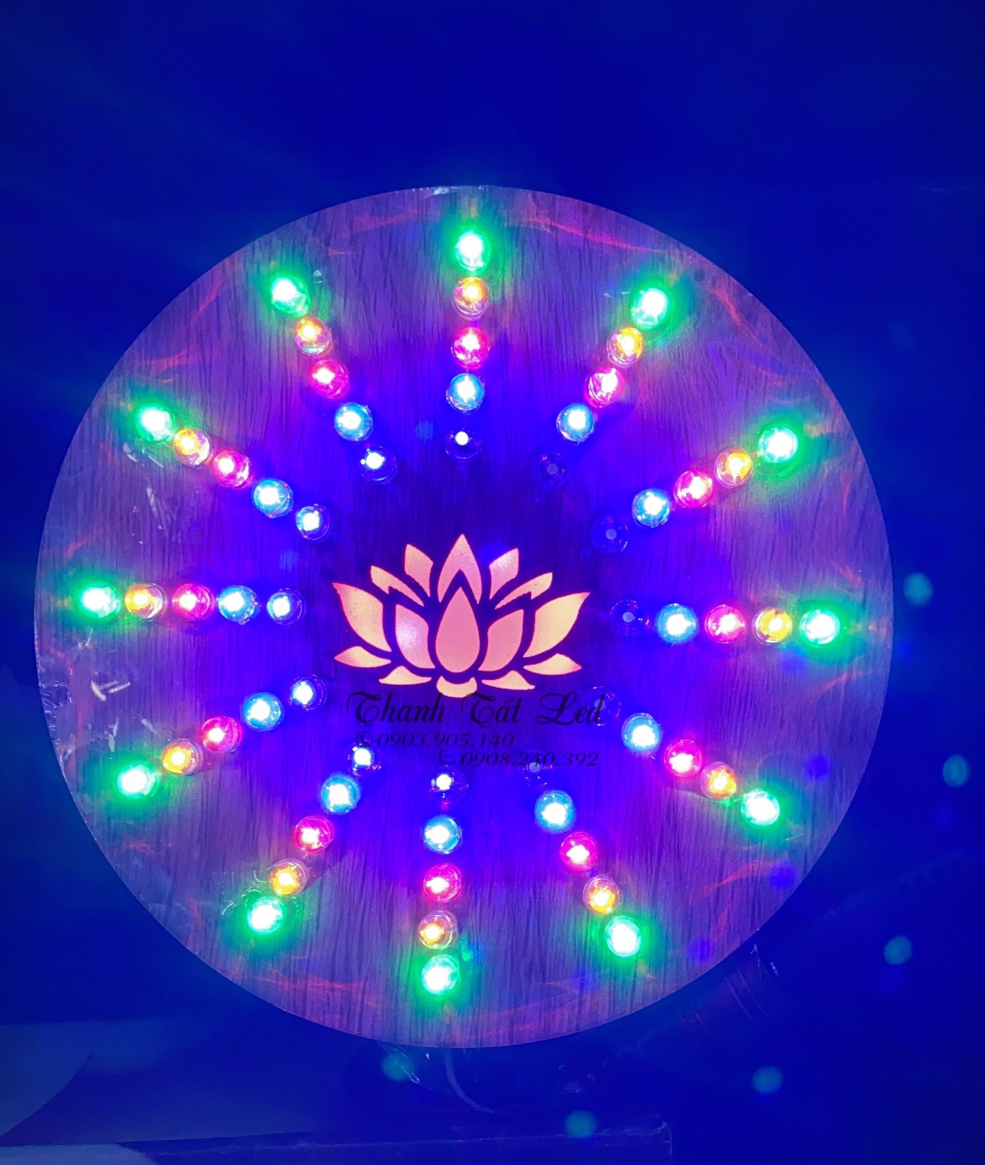Hào quang gỗ 12cm siêu mỏng