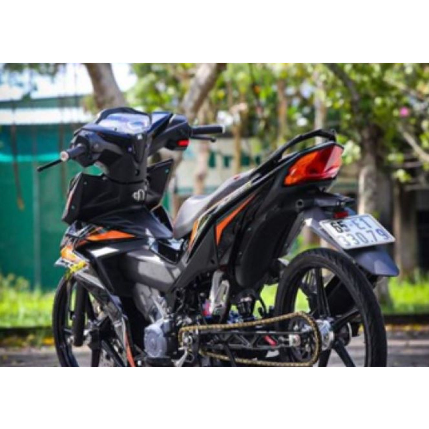 Tem Rời Honda Winner V1 RS Cam Đen 2022