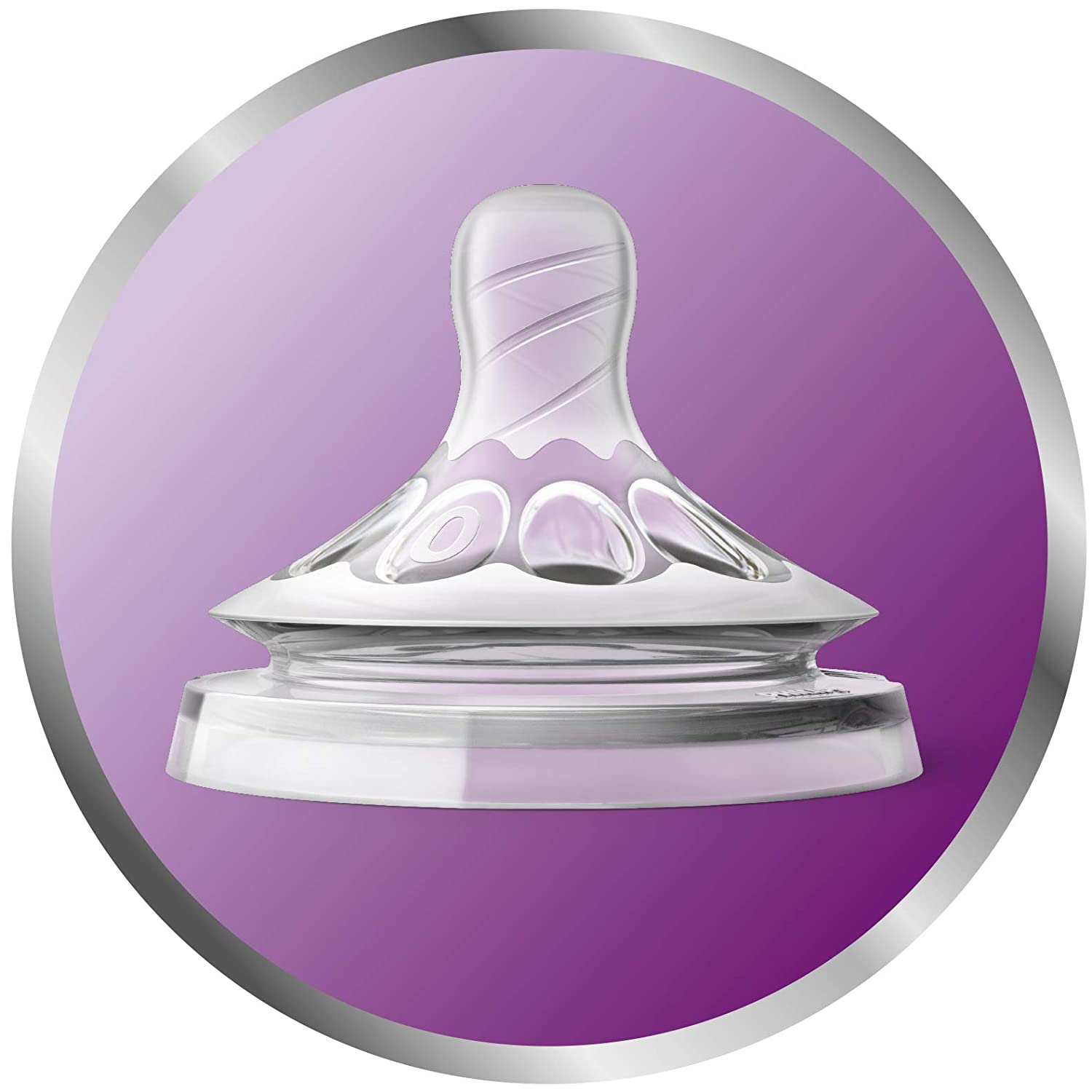 Núm ti Philips Avent Natural cổ rộng đủ size