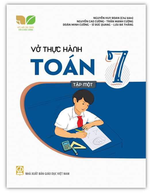 Sách - Combo Vở thực hành Toán lớp 7 tập 1+2 - (Kết nối tri thức với cuộc sống)