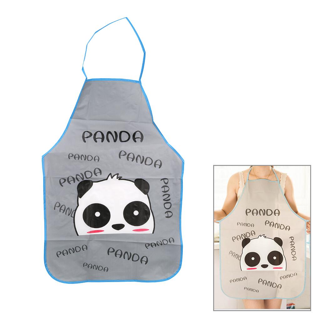 Fashion For Man Woman Cartoon Animal PVC Waterproof Aprons Cute Cooking Apron for Baking Home Kitchen Chef Restaurant Waiter Apron