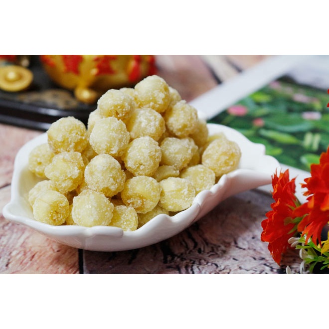 500g Mứt hạt sen loại ngon - tết 2024