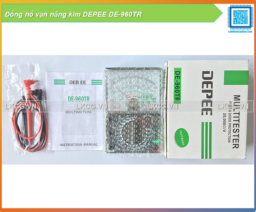 Đồng hồ vạn năng kim DEPEE DE-960TR hàng tốt