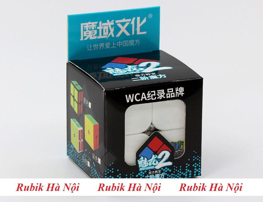 Rubik 2x2 Moyu Meilong Stickerless Thường/Có Nam Châm