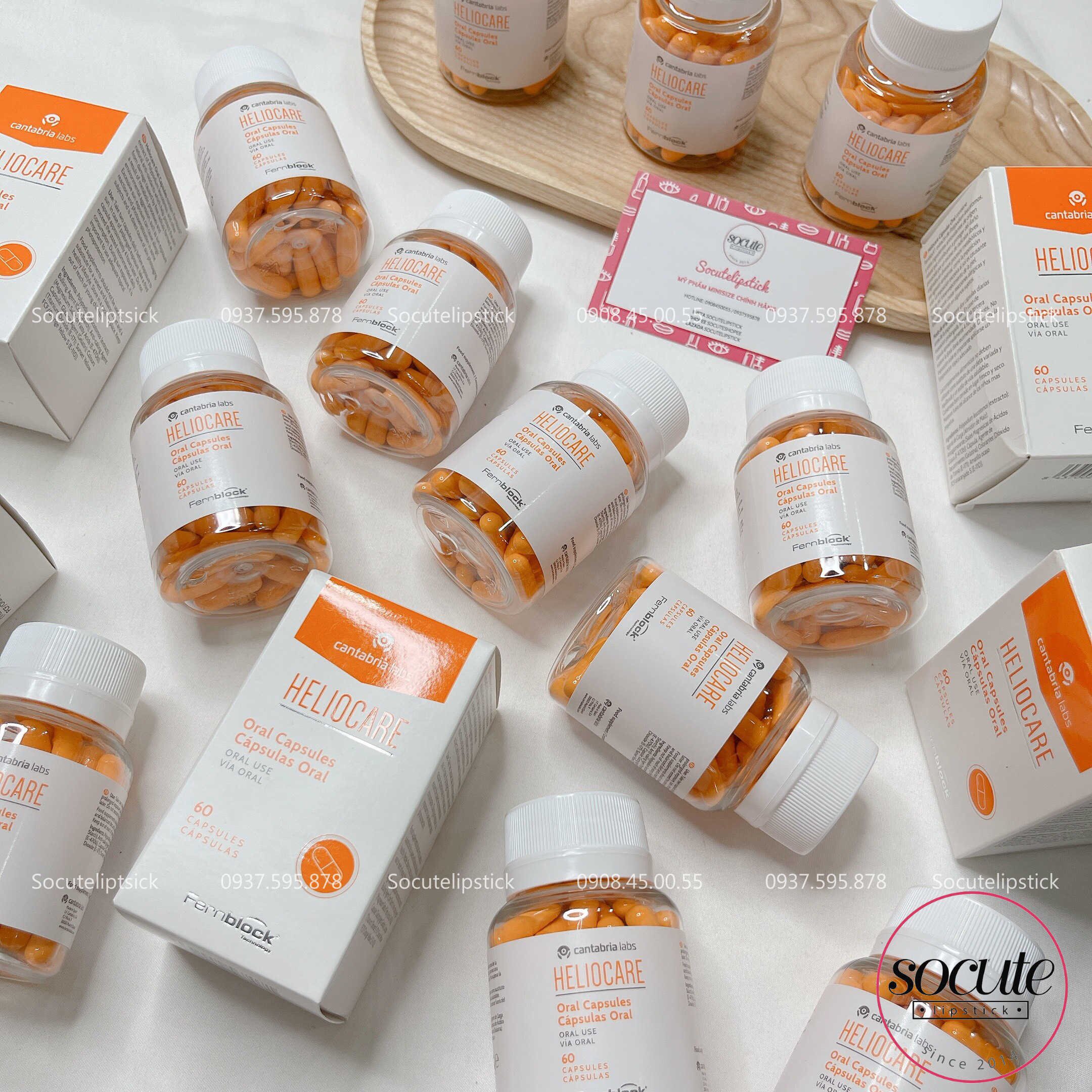 Viên uống chống nắng heliocare 60 viên capsulas oral