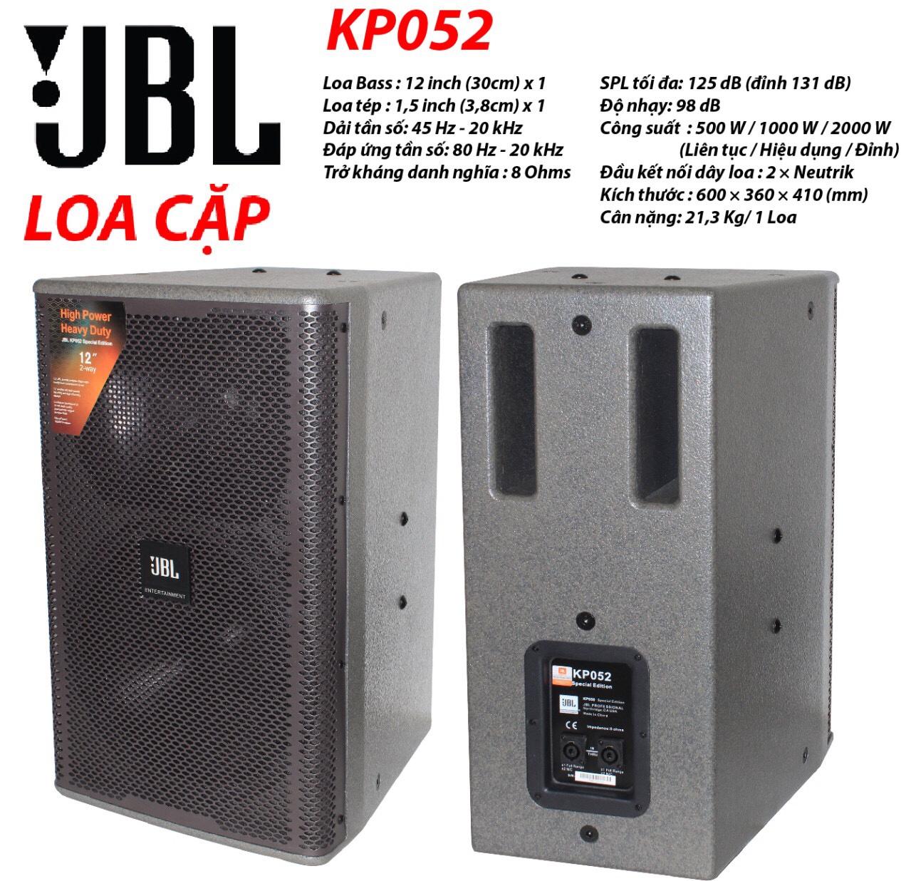 [HCM][Trả góp 0%]Loa Cặp Karaoke JBL KP-052