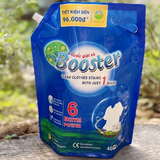 NƯỚC GIẶT BOSSTER 6 trong 1 can 3.7kg