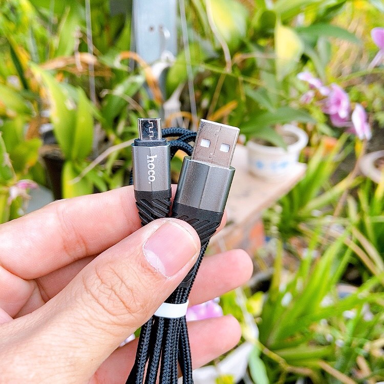 [HCM]Cáp sạc nhanh hoco Micro USB/Lightning