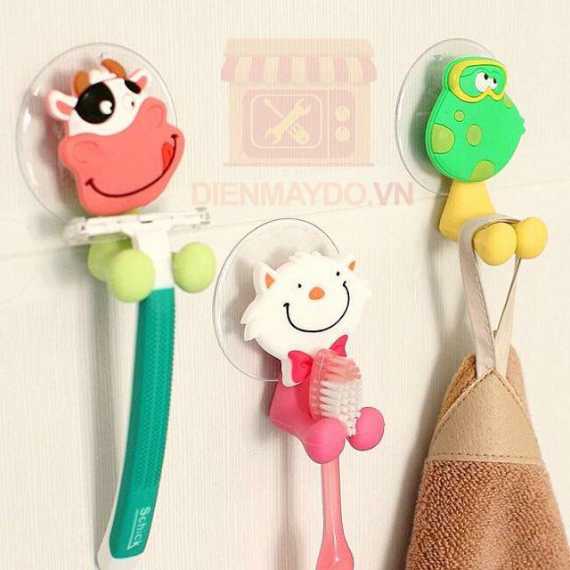 Dụng cụ kẹp bàn chải đánh răng hình thú đáng yêu