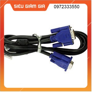 Cáp vga 2 đầu cho màn hình lcd