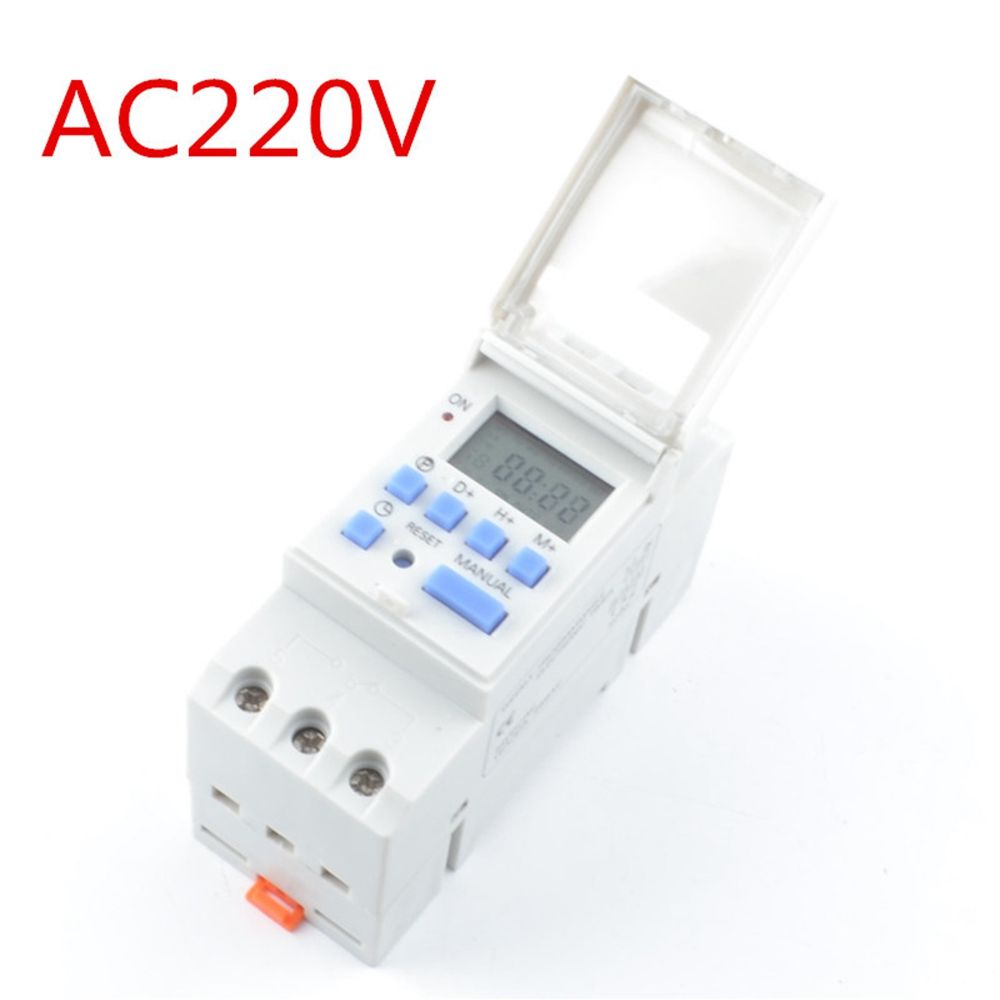 ECOCOKU Electronic AC 12V 24V Programmable LCD Relay Control Digital