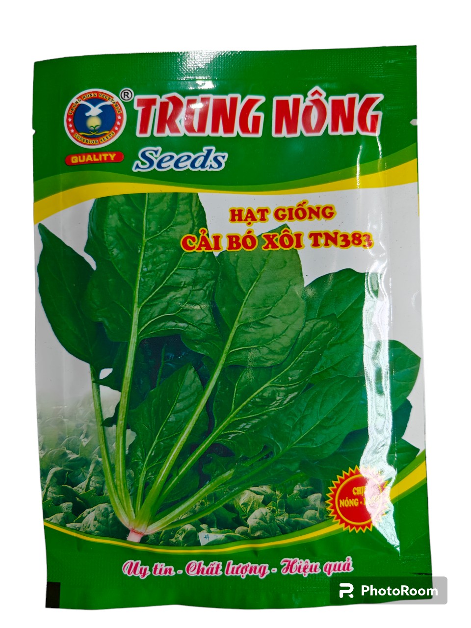Hạt giống cải bó xôi chịu nhiệt (rau chân vịt) 20gr