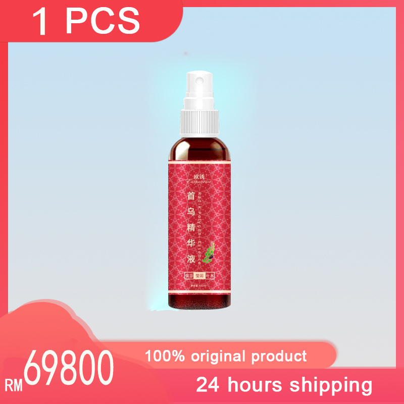 Tinh chất đen tóc,làm đen tóc vĩnh viễn, ngăn ngừa tóc bạc, chiết xuất thảo dược Polygonum multiflorum 100ml