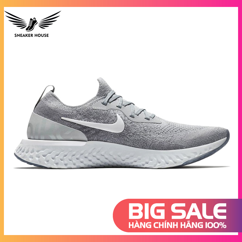 [CHÍNH HÃNG] SNEAKER-HOUSE Nike Giày thể thao Nike Epic React Flyknit AQ0067-002