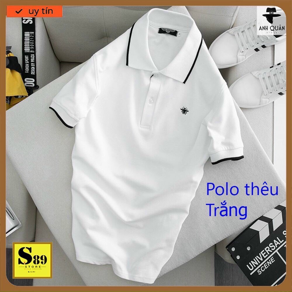 [HCM]áo thun nam polo áo thun nam có cổ chất thun co giãn 4 chiều cao cấp thời trang cheryshop94 ts190