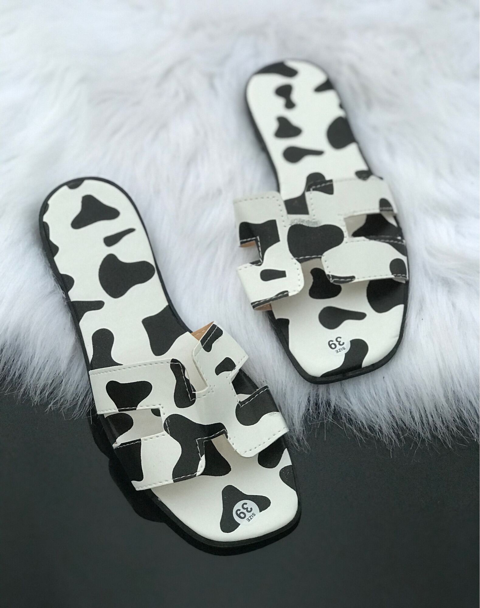 DÉP CHỮ H BÒ SỮA, DÉP QUAI NGANG GIÁ RẺ, DÉP NỮ CHỮ H