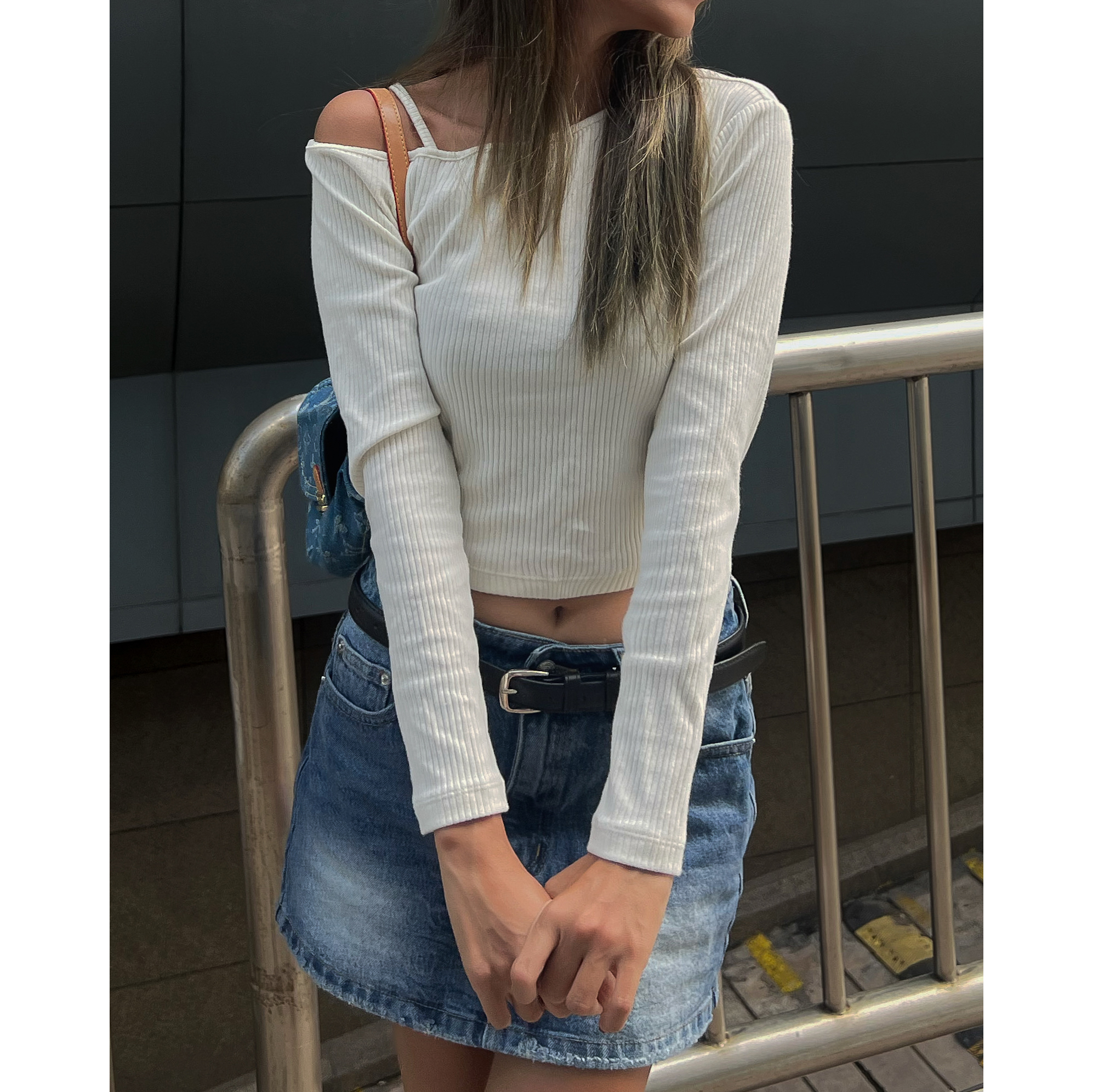 Chân Váy Jeans Nữ PRADIES Grinding