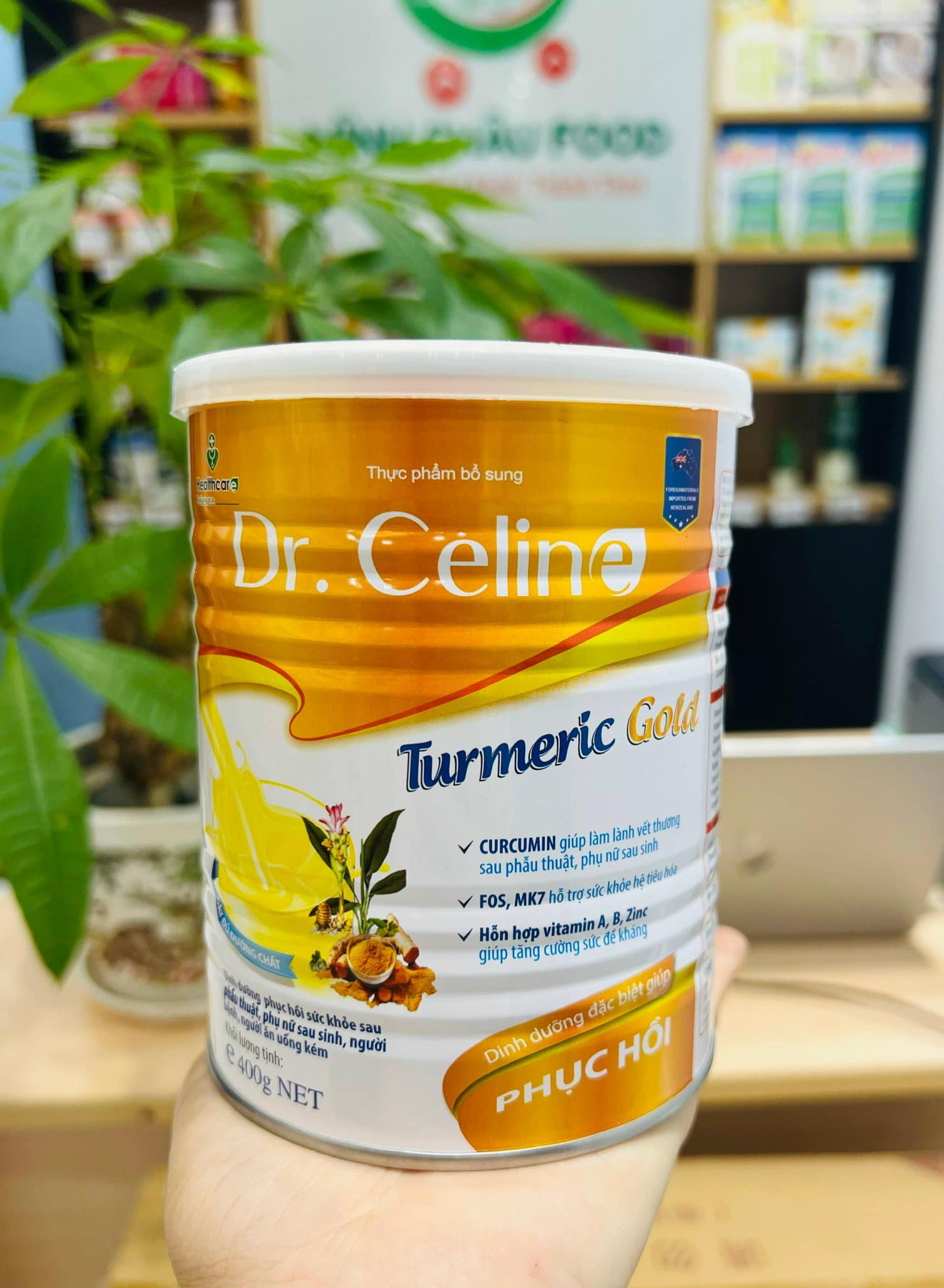 Sữa Nghệ Dr Celine Turmeric Gold 400g