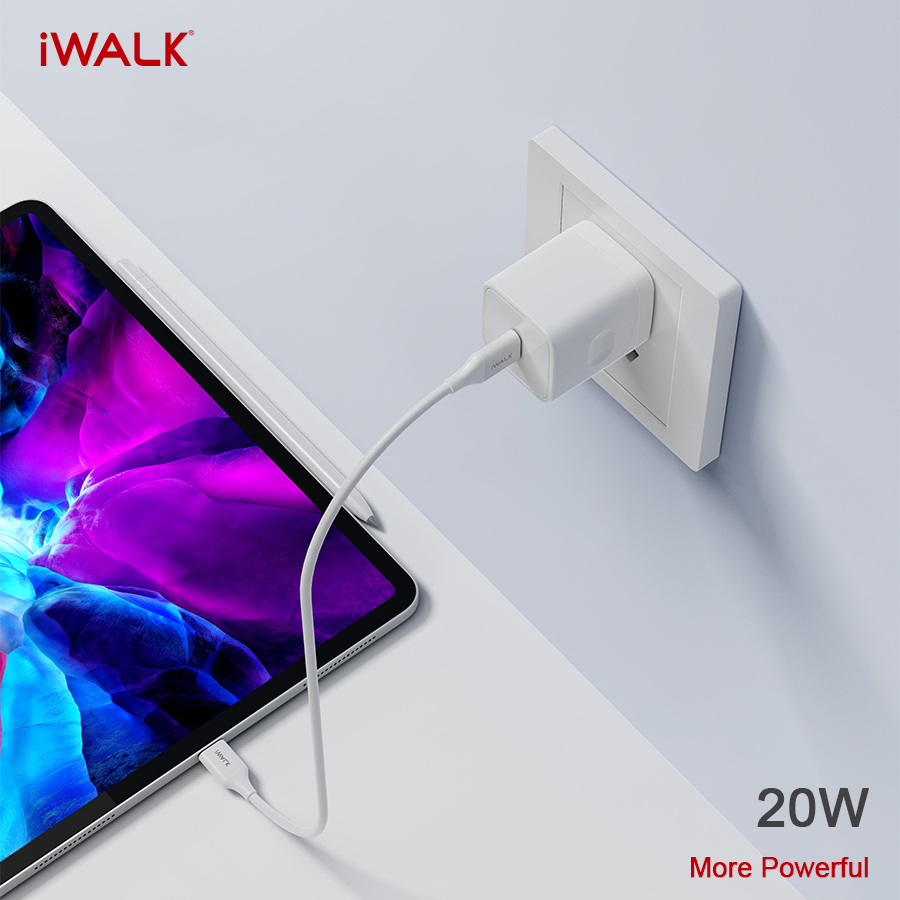 Củ Sạc nhanh iWALK Leopard 20W – ADL020