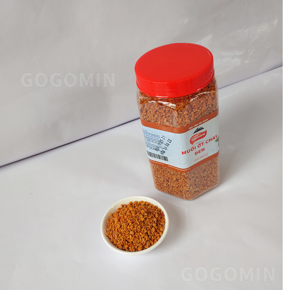 Muối Ớt Chay Đen - GoGoMin