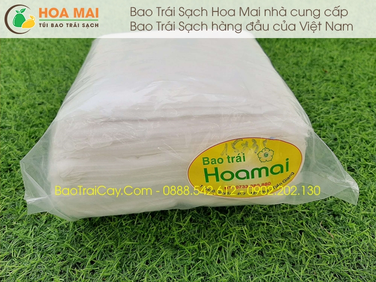 Bao trái cây Hoa Mai 15x35cm 100 cái