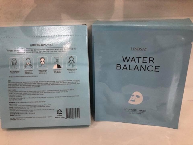 Mặt nạ Water Balance lindsay - DHMP006 ( Hộp 10 miếng )