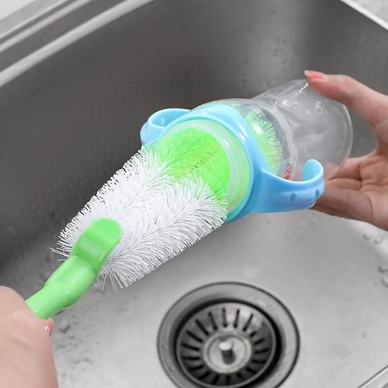 Bộ 2 Cọ Rửa Bình Sữa , Cọ Rửa Ly Bình Tách