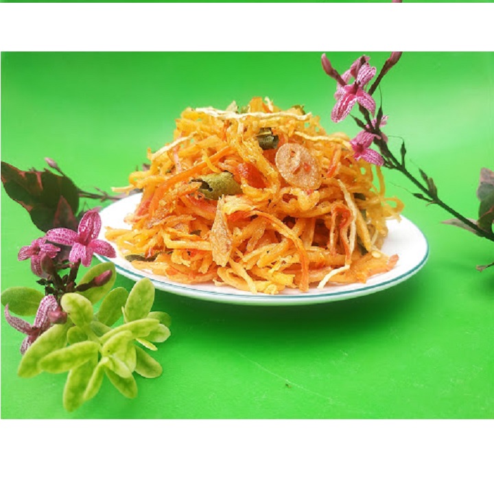 [HCM]250Gr Mực xé lá chanh