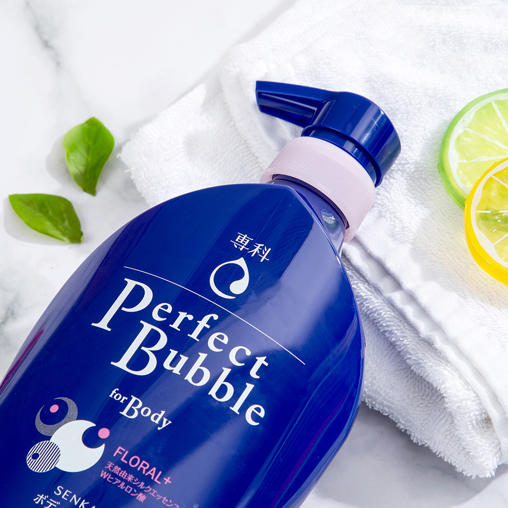 Sữa Tắm Senka Bubble hương hoa 500ml