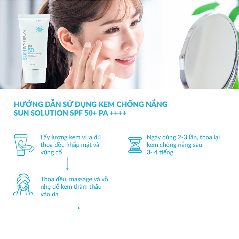 Kem chống nắng Morena Sun Solution SPF 50+ PA++++