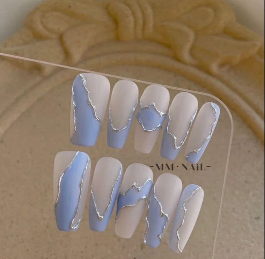 Nailbox (móng giả) thiết kế chất lượng kèm Keo (10 móng)