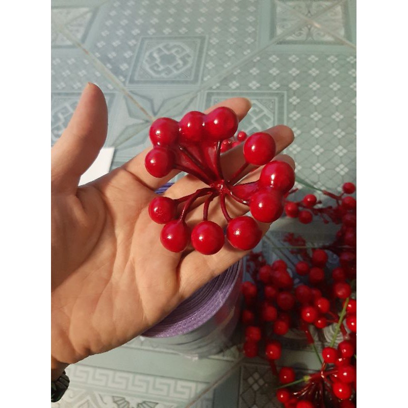 Chùm quả cherry,Quả mọng trang trí