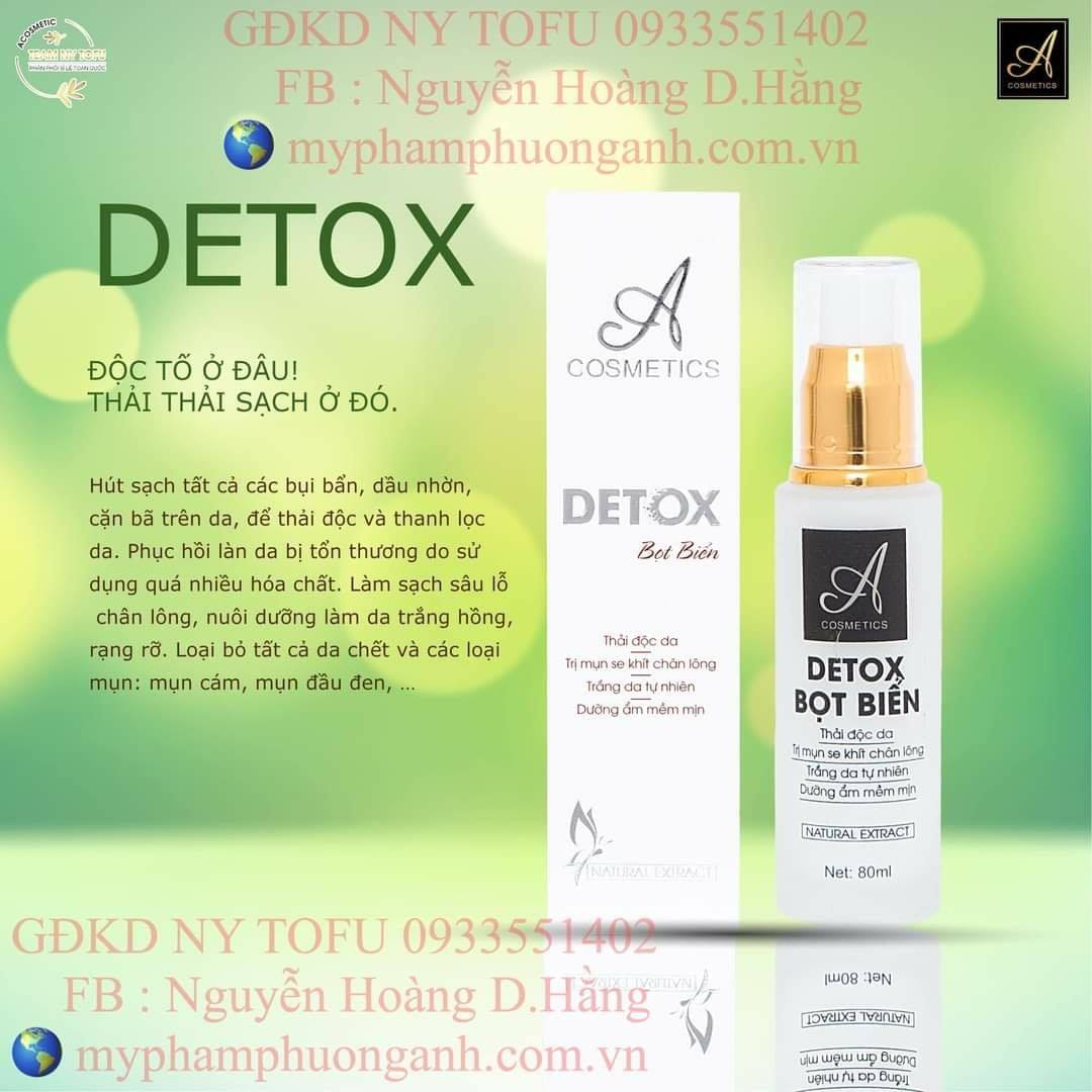 [100% Chính Hãng] detox bọt biển A cosmetics